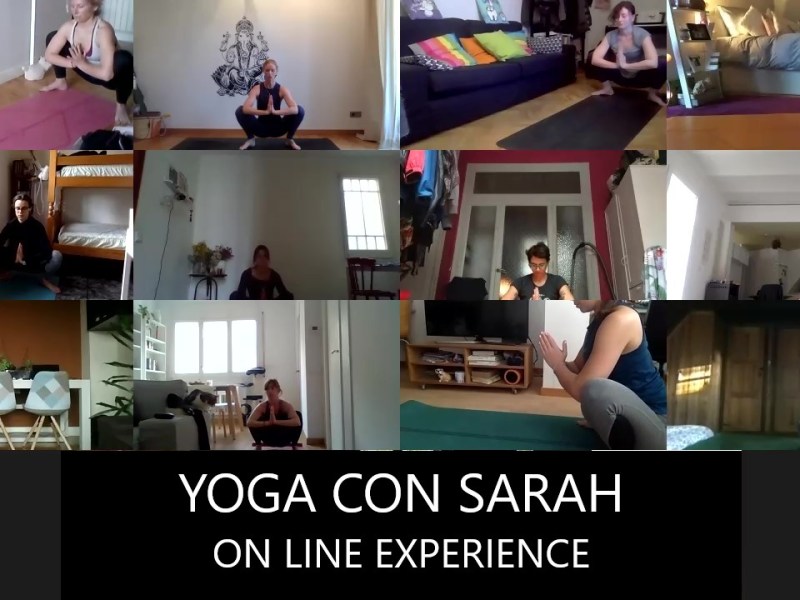 Yoga con Sarah On line&nbsp;Experience